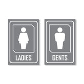 Professional Gents and Ladies Sign Board