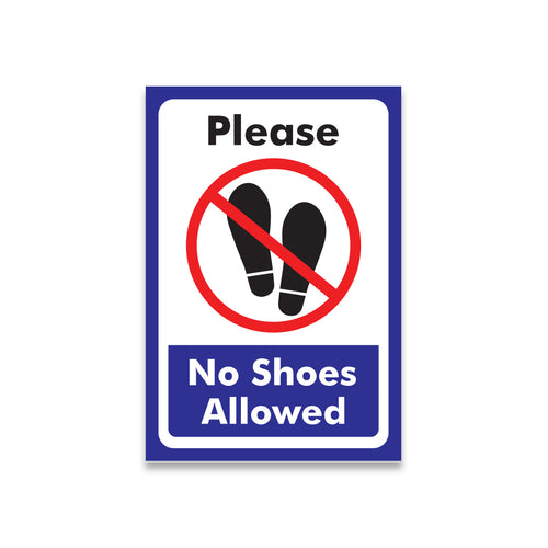Respect the Space – Remove Shoes