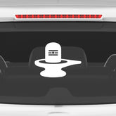 Shiva Lingam Car Sticker – Mahadev Shivling Vinyl Decal for Cars, Bikes, Home & Temple | Waterproof Spiritual Sticker