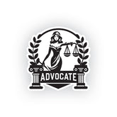 Law Advocate Car Decal for Safety