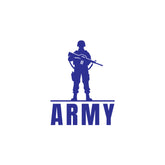 Army Veteran Car Decal for Road Safety
