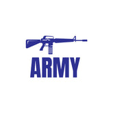 Elegant Army Star Design for Cars