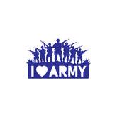 Army Life Emblem Sticker for SUVs