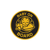 Bold Baby on Board Safety Decal for Roads
