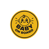 Baby on Board Safety Sign for Vehicles