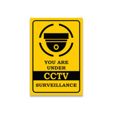 Security Camera Warning Sign Board