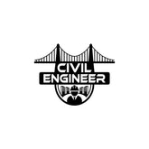 Road Awareness Civil Engineer Decal