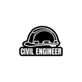 Civil Engineer at Work Vehicle Safety Sign