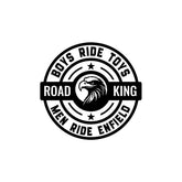 Elegant Royal Enfield Decal for Riders