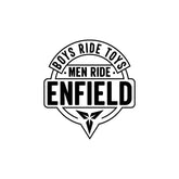 Durable Royal Enfield Shield Sticker