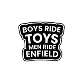 Bold Royal Enfield Nameplate Sticker
