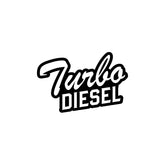 Minimal Design Diesel Tank Label Decal