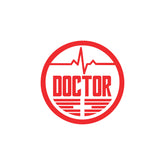 Elegant Doctor Tag for Vehicle Windows