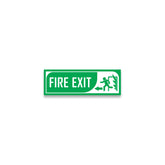 Zackzik Fire Exit Sign Boards – Quick Escape Direction Sign
