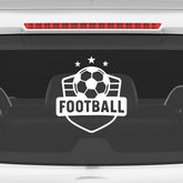 Sports Football Car Decal – Durable Vinyl for Cars