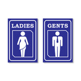 Simple & Bold Male Female Icons