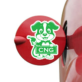 Zaqiz Stickers for Car Fuel Caps – CNG & Petrol Designs