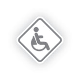 Proud Superhero Handicap Awareness Sticker