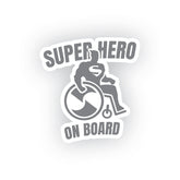 Dynamic Handicap Superhero Emblem