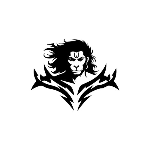 Jai Hanuman Car & Bike Sticker | Perfect for Devotees