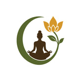 Buddha Lotus Meditation Wall Sticker for Home & Office Decor