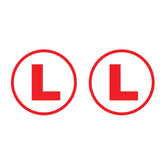 Drive Smart: Learner ‘L’ Sticker Pack
