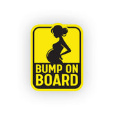 Easy-to-Apply Mom on Board Car Sticker