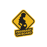 Bright Mom on Board Tag for Awareness