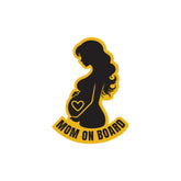 Premium Mom on Board Car Decal Design