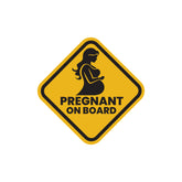 Mom on Board Sign for Safety on Roads