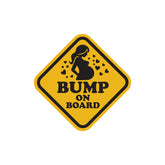 Weatherproof Mom on Board Car Sticker