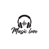 Durable Music Symbol Sticker for Bikes