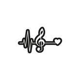 Rhythm Lover Sticker for Car Windows