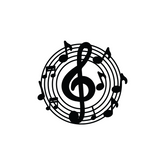 Music Journey Sticker for Adventure Seekers