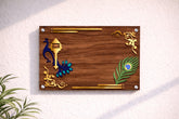 Premium Hindu Acrylic Nameboard for Home Entrance | Customizable Name Plate