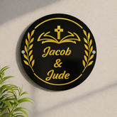 Acrylic Name Board for Home