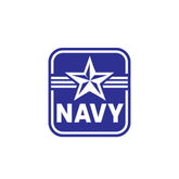 Support the Navy Emblem Car Window Decal