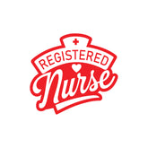 Bold RN Sticker for Road Awareness