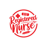 Registered Nurse Life Car Safety Sign