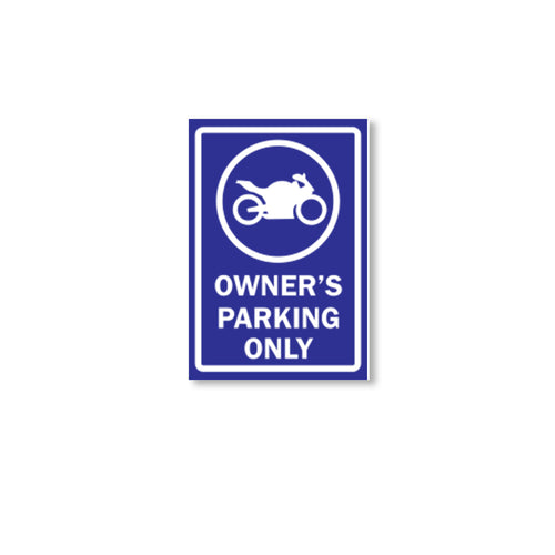 Reserved Owner’s Parking Signboard | Premium Acrylic Design