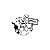 Zaqiz Petrol Fuel Symbol Sticker – Self Adhesive and Durable