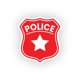 Classic Police Emblem Vehicle Decal