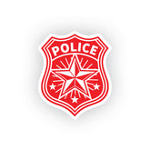 High-Quality Police Badge Decal for Cars