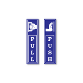 Zackzik Pull and Push Sign Boards for stylish and neat look