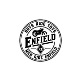 Stylish Royal Enfield Bike Emblem Decal
