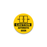 Automatic Door Warning Sticker – Caution Safety Sign