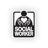 Social Worker Rides Here