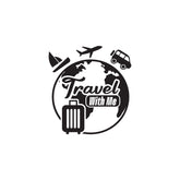 Wanderlust Traveller Emblem for Cars