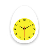 Minimalist Egg Shape Acrylic Wall Clock for Contemporary Interiors