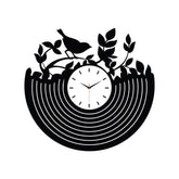 Bird Nest Acrylic Wall Clock for Elegant Home Decor